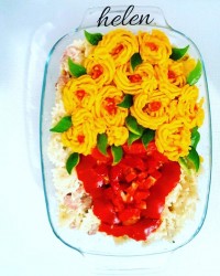سالاد ماکارونی ساده