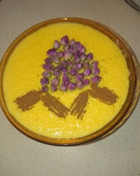 شیر برنج زعفرانی