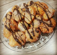 شیرینی سیب بدون فر