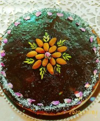 کیک نسکافه و گردو