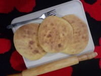 نان گرده کردستان..بسی خوشمزه