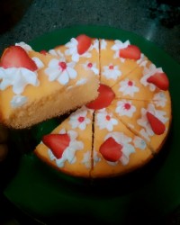 کیک_ساده_ خوشمزه