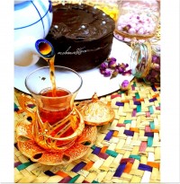 کیک قَهوه شکلاتی