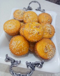 کاپ کیک کدو حلوایی