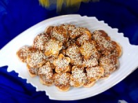 کلوچه های کنجدی