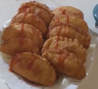 پیراشکی گوشت با خمیر جادویی