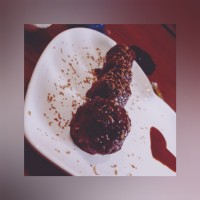 پاپس کیک شکلاتی -