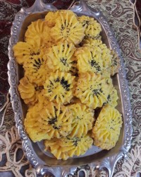 اینم از شیرینی بهشتی من به به جاتون خالی عزیزانم