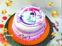 کیک اسفنجی بمناسبت میلاد پیامبر اکرم