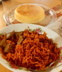 خورش آلو هویج