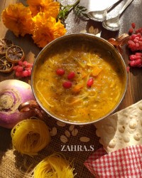 سوپ شلغم و پیاز
