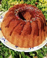 کیک چای بدون فر