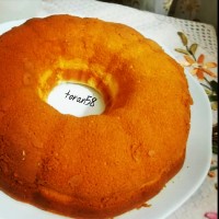 کیک وانیلی ساده