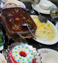 فسنجان با کوفته قل قلی