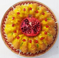 کیک پرتقال و نارگیل