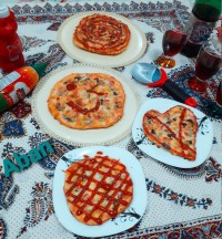 پیتزا با خمیر جادویی