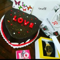 کیک تولد پسرم قلب مادر