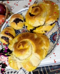 شیرینی بامغزشکلات