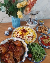 خورش مرغ ناردونی