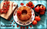 کیک با شیره خرما