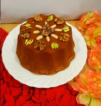 کیک اسفنجی 3 تخم مرغی (لطفا ورق بزنید)