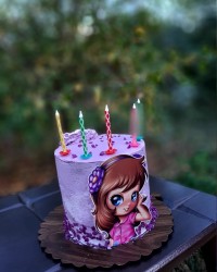 کیک تولد واسه خواهرزاده ام