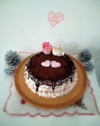 کیک خامه کشی