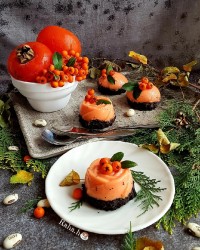 چیز کیک خرمالو