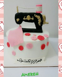 کیک چرخ خیاطی