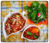 خوراک سبزیجات مدیترانه ای