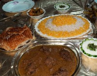 پلو خورشت فسنجون ...ناهارونه