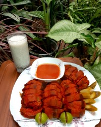 بادمجان شکم پر