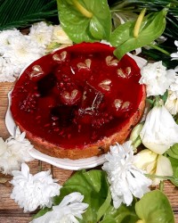 چیز کیک انار
