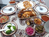 ناهار روزجمعه جاتون سبز دوستان