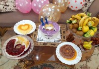 میز تولد دخترم سال ۹۹