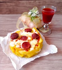 کیک سیب زمینی