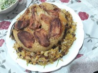 زرشک پلوی مخلوط