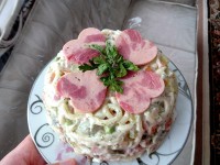 سالاد ماکارونی ❤❤