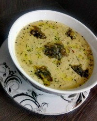 آش جو و دوغ بختیاری