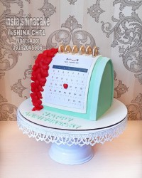 کیک تقویم دورو