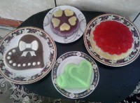 ژله بستنی و دسر مکعبی