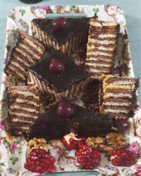 دوستان دوباره کیک یخچالی