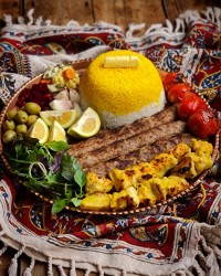 این شما و این پلو کباب مخصوص شروین