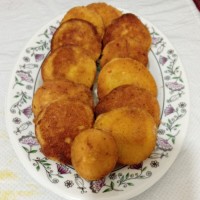 کیک قاشقی بدون تزیین آشپز پاپیون