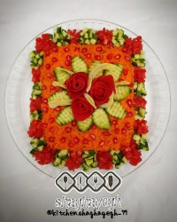 دیزاین سالاد فصل قرار خوشمزه پزون عشقا معرفتی لایک