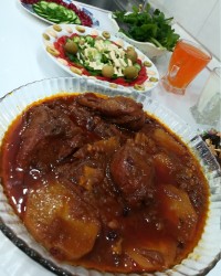 مرغ ترش اناری❤