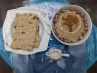 حلیم گندم با گوشت گوسفند