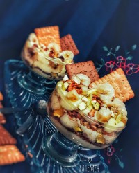 کیک یخچالی کاسترد