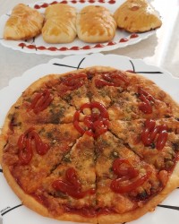 پیتزا اشترودل پیراشکی (ورق بزنید)