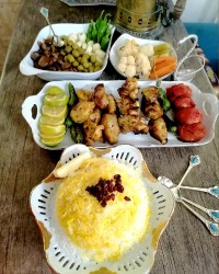 جوجه کباب خونگی با طعم عشق